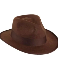 Adventure hat, brun