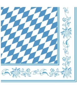 Airlaid Oktoberfest servietter, 50 stk
