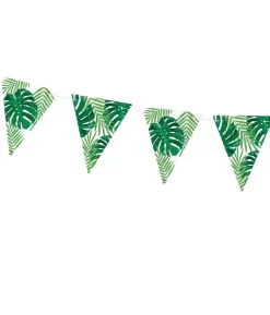 Aloha blad vimpelguirlande, 1,3 m.