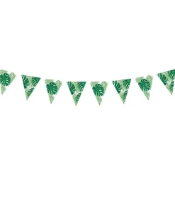 Aloha blad vimpelguirlande, 1,3 m.