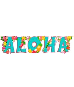 Aloha guirlande, 80 cm