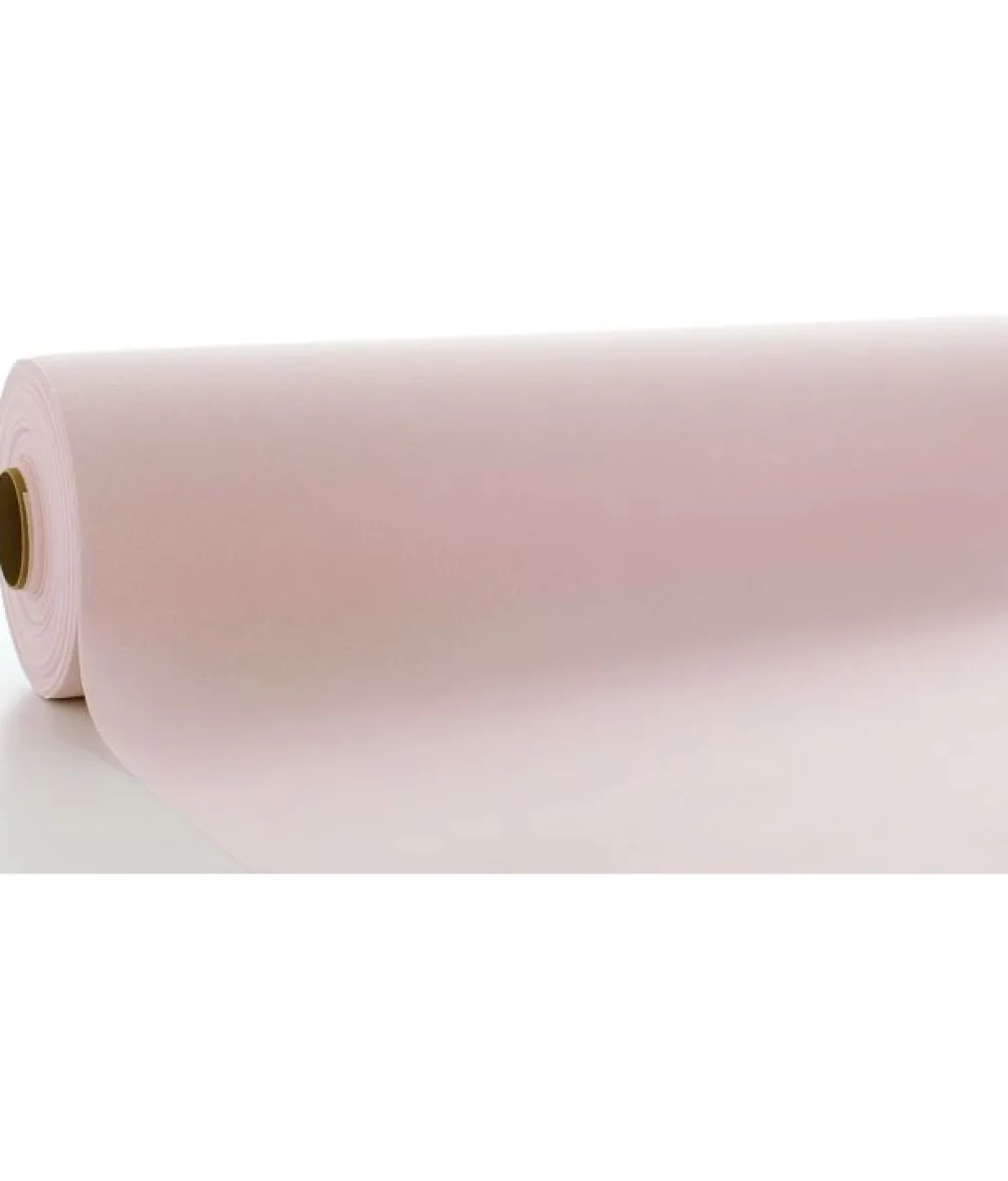 Antik Rosa Airlaid papirdug, 1,18 x 25 m