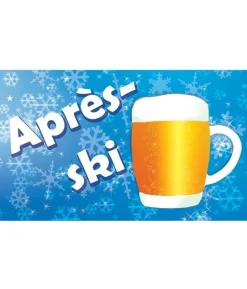Apres ski flag