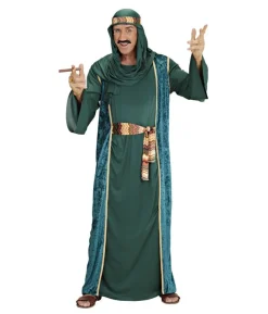 Arabisk Sheik kostume, grøn