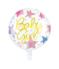 Baby Girl folieballon, 46 cm