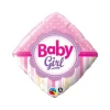 Baby girl folieballon, 46 cm