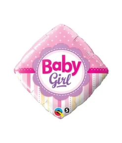 Baby girl folieballon, 46 cm