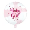 Baby Girl folieballon, 46 cm