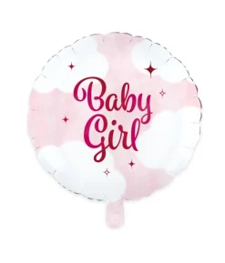 Baby Girl folieballon, 46 cm