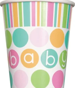 Baby polka papkrus, 8 stk