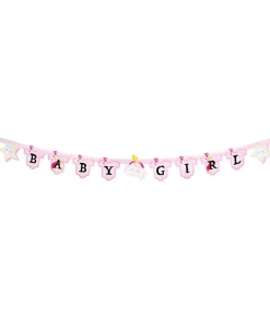 Babyshower Partysæt, lyserød