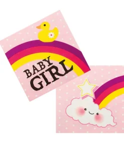 Babyshower Partysæt, lyserød