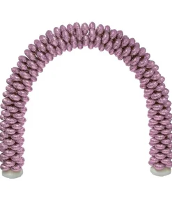 Ballonbue med 70 pink folieballoner