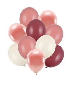 Ballonbuket, rød mix