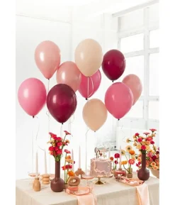 Ballonbuket, rød mix