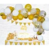 Ballon dekorationssæt, guld