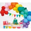 Ballon dekorationssæt, regnbue