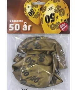 Balloner 50 guld