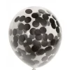 Balloner, sort konfetti