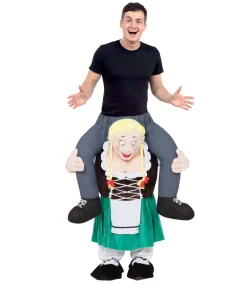 Bavarian Lady Piggy Back