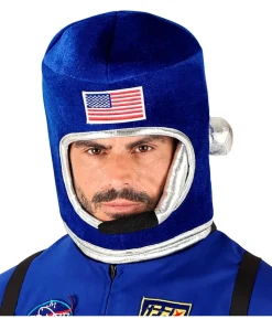 Blå astronaut hjelm, voksen