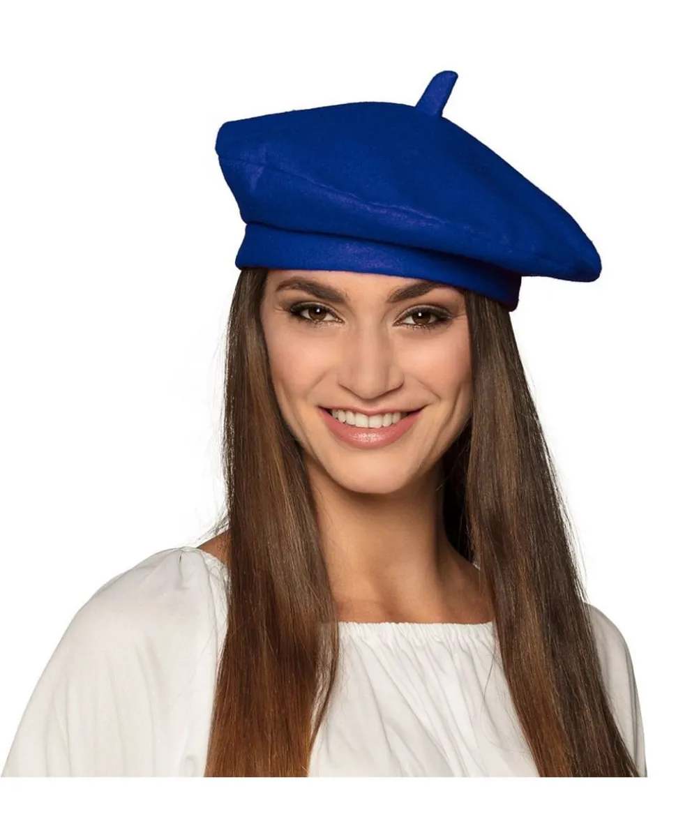 Blå baret