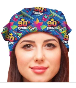 Blå 90er bandana