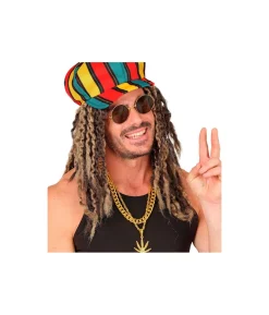 Bølget dreadlocks paryk
