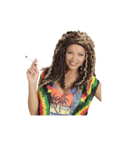 Bølget dreadlocks paryk