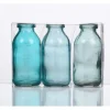 Blå glasflasker, 10,5 cm