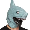 Blå haj maske