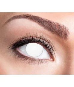 Blind hvid linser, 3 md.