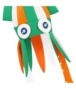 Blækspruttehat med LED lys