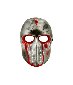 Blodig hockeymaske, sølv