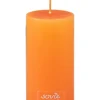 Bloklys orange, 5x10 cm