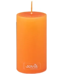 Bloklys orange, 5x10 cm