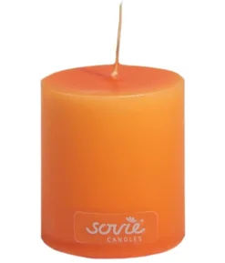Bloklys orange, 5x6 cm