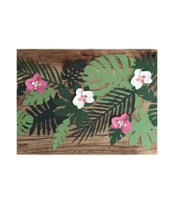 Blomster dekoration DIY, 6 stk