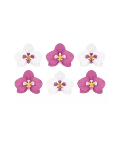 Blomster dekoration DIY, 6 stk
