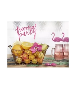 Blomster dekoration DIY, 6 stk