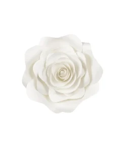Blomster dekoration, lys creme