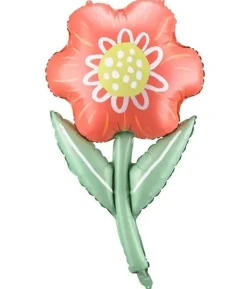 Blomst folieballon