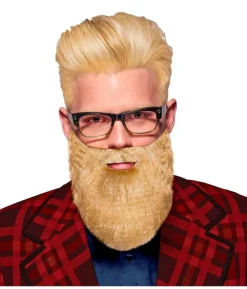 Blond fuldskæg