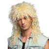 Blond rock paryk