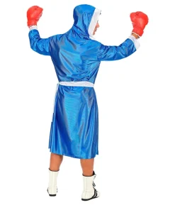 Blåt bokser kostume