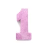 Borddekoration 1 baby pink