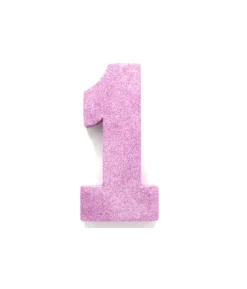 Borddekoration 1 baby pink