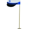 Bordflag med blå hue, 6 stk