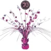 Bordpynt 70 år Pink Sparkling