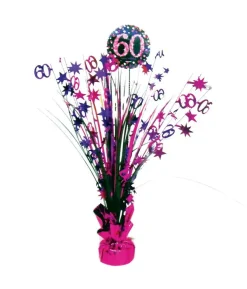 Bordpynt 60 år Pink Sparkling